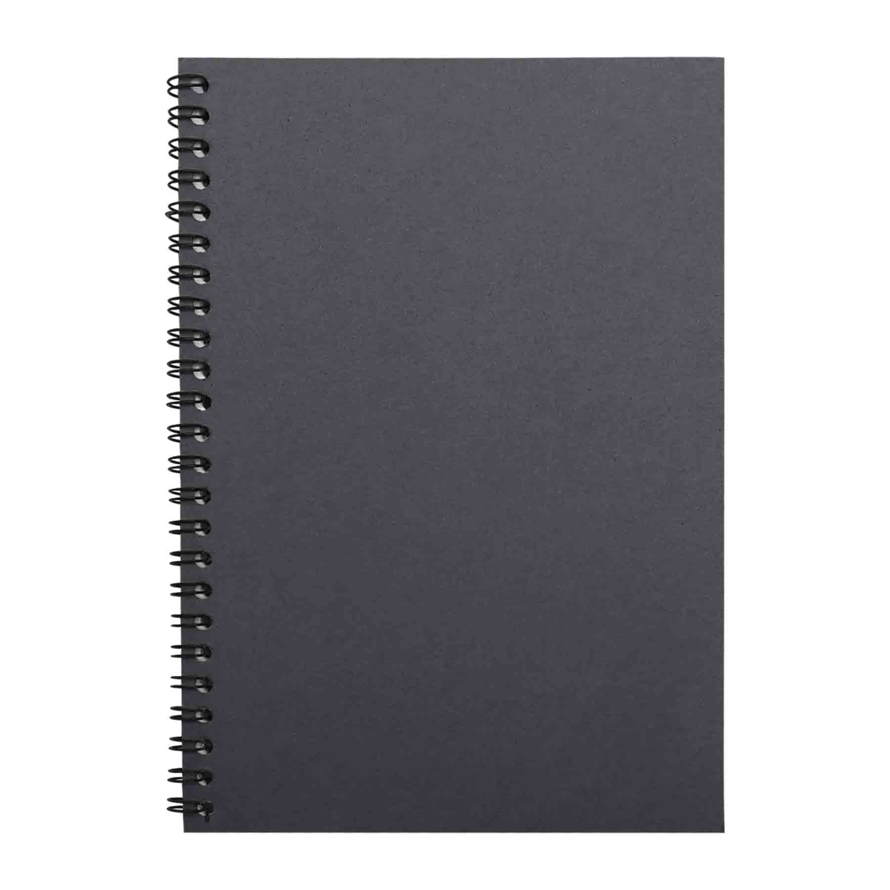FlyFlyPromos - Vellum/black Card Cover Black Coil Book Image 10 - Promotional Product